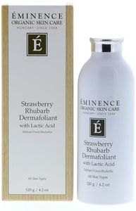 Eminence Organic Skincare Strawberry Rhubarb Dermafoliant, 4.2 Ounce