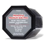 MetaGrip Black Premium Bobby Pins Black