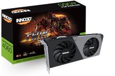 INNO3D Geforce RTX 4060 Twin X2 8Gb Gddr6 128-Bit Pci-E 4.0 X8 Gaming Graphic Card-N40602-08D6-173051N,pci_e_x4