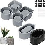 3 Pack Silicone Planter Molds for C