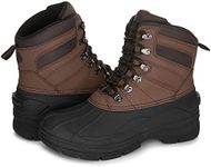 Eddie Bauer Leaven Worth Mens Hiking Boots, Brown, 10
