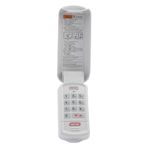 Genie Wireless and Keyless Keypad with Intellicode Security Technology for Genie Garage Door Openers – GK-R, White
