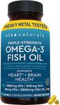 Viva Naturals Omega-3 Fish Oil, Tri