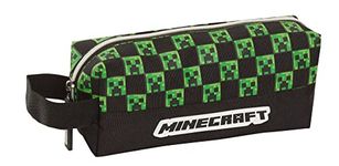 Minecraft Pencil Case Adults Kids Large Capacity Creeper Gaming Accessory Gamer Toiletries Bag