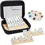 Mexican Train Dominoes Set with Num