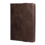 TORRO Case Compatible with Kindle Paperwhite/Paperwhite Signature Edition (6.8” - 11th Gen, 2021) – Premium Leather Case Compatible with Kindle Paperwhite with Wake/Sleep Function (Dark Brown)