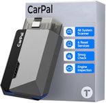 TOPDON CarPal-A OBD2 Code Reader Bluetooth, All System OBD2 Scanner for iOS & Android, Vehicle Health Check, 6 Maintenance Services, Smog Check, Repair Guide, 1 Year Free Update