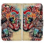 iPhone 6s Case,iPhone 6 Case, Bcov Brand Colorful Flower Floral Elephant Stand Wallet Leather Cover Case for 4.7 Apple iPhone 6 6s At&t Verizon Sprint