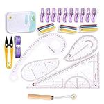 21Pcs Sewing Ruler Fashion Clear Me