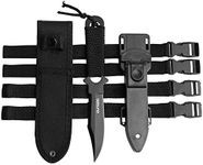 Scuba Diving Knife with Leg Straps 