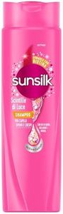Sunsilk, Shampoo Scintille di Luce, Shampoo Anticrespo Districante, Dona Lucentezza al Capello, Formula Active-Fusion con Olio di Jojoba, Collagene e Biotina, 400 ml