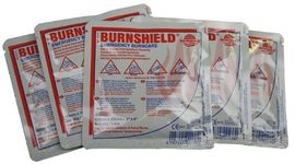 Pack of 5 Burnshield Emergency Burncare Dressing 10x10cm