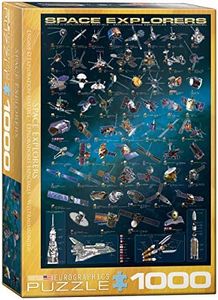 EuroGraphics Space Explorers 1000-Piece Puzzle