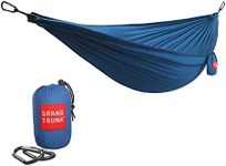 Grand Trunk | Ultralight Camping Hammock | Best Single Size Starter Hammock | Portable for Camping, Hiking, Backpacking, Beach, & Travel - Blue