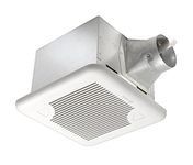 Delta Breez SIG80D Exhaust Fan, 4.8 W, 120 V, White, 80 CFM