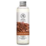 Refill Reed Diffuser Sandalwood 200ml - Fresh & Long Lasting Fragrance - Best for Aromatherapy - Spa - Home - Kitchen - Office - Fitness Club