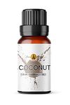 Coconut Fragrance Oil, 10ml - Use in Aromatherapy Diffuser, Home Made Making, Potpourri, Candle, Soap, Slime, Bath Bomb, Air Freshener