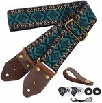 Nefelibata Guitar Strap,Jacquard Em