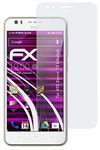 atFoliX Plastic Glass Protective Film compatible with HTC Desire 10 Lifestyle Glass Protector, 9H Hybrid-Glass FX Glass Screen Protector of plastic