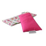 Core Asana Hot or Cold Aromatherapy Cotton Eye Mask Pillow for Sleeping, Relaxation, Relief from Sinus, Headache, Migraine, Cold and Cough (Fuchsia)