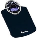 Adamson Hybrid 2-in-1 Analog & Digital Weighing Scale for Body Weight up to 180kg + Thick Tempered Glass + Extra Large Display + Easy to Read Digital Bathroom Scale + New Version