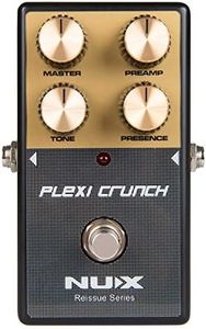 NUX Plexi Crunch Guitar Distortion Effect Pedal High Gain Distortion Tone, Classic British High Gain Tone