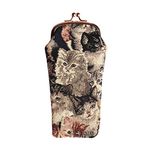 Signare Tapestry Glasses Case for Women Eyeglass Case with Animal and Pet Design (Cat, GPCH-CAT)