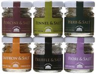 Casina Rossa Gourmet Sea Salt Gift Pack - 6 x 1.1 oz. Jars