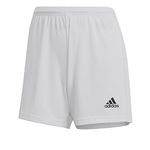 adidas Women's Squadra 21 Shorts, white/white, Large