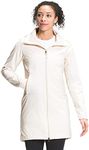 The North Face Women's Shelbe Raschel Parka Length With Hood, Gardenia White Heather, M