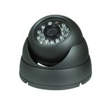 BW HD IR Aluminum Dome CCTV Camera - 1/3 Inch CMOS, 3.6mm Lens, 700 TVL, with IR-CUT for Home Security Systems