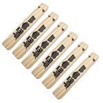 6 Pack Solid Wooden Train Whistle (4 Tone) Wood Whistles Role Playing, Educational Fun Montessori Learning Birthday Party Favors Gifts Toys Music Kids Adults Stocking Stuffers