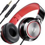 Artix® CL750 Premium Headphones Wired with Mic | Noise-Cancelling On-Ear Comfort for Adults & Kids | Crystal Clear Sound for PC, Laptop & More | 3.5mm Aux Jack | Durable & Stylish Wired Headphones