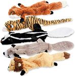 FIREOR Dog Squeak Toys, No Stuffing