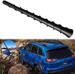 E-Vniko 8'' Inch Roof Antenna Mast Compatible for 2011-2022 Jeep Cherokee Grand Cherokee Dodge Durango Dart Journey Chrysler 200 Replacement Back Rubber Car Antenna 5091100AA 68297936AA