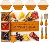 Personalized Charcuterie Board - Large Cheese Boards for Wedding & Anniversary, New Home, House, Bridal Shower, Birthday, Retirement Gift for Women, Custom Wedding Gifts