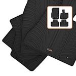 Travall Mats Compatible With BMW X3 (2017-Current) TRM1181R - Vehicle-Specific Full Set of Rubber Car Floor Mats