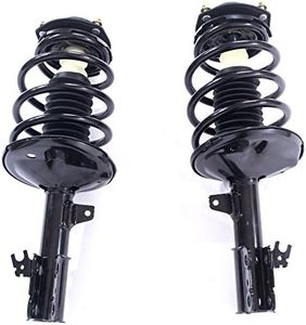 Front Pair Complete Struts Shocks Assembly w/Coil Spring Replacement for 1997-2001 Lexus ES300 & Toyota Camry &97-2003 Toyota Avalon & 1999-2003 Toyota Solara -271678 271679