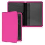 kwmobile Registration and Insurance Holder - Car Document Holder for Vehicle Documents and Cards - Neoprene - Dark Pink