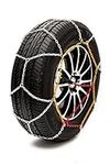 Sumex Husky Winter Classic Alloy Steel Snow Chains for 18" Car Wheel Tires (245/45 R18)