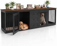 Garvee 92.8" Double Dog Crate Furni