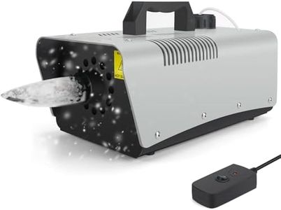 blessny Wired Remote Snow Machine, Portable High-velocity Snowflake Maker for Christmas, Parties, 650W Low Consumption with Max 2000CFM Output, ETL Listed