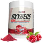 EHPlabs OxyReds Super Beets Powder - Nitric Oxide Supplement, Beet Root Powder, Immune Support Supplement & Prebiotics for Digestive Health, Beet Powder - Raspberry Refresh, 30 Servings