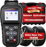 Autel MaxiTPMS TS408S Relearn Tool: 2024 OBD Programmming Scanner, Trigger 99% OEM, Universal 315, 433 Sensor, TPMS Reset, Diagnose, Read, Clear TPMS DTCs, Upgraded of Autel TS408,401, Work as TS501 H