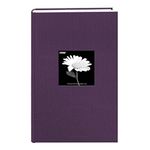 Pioneer Photo Albums DA-300CBFNWP 300 Pocket Fabric Frame Cover Photo Album, Wildberry Purple