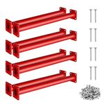 Monkey Bars for Backyard - TAYUQEE 16.5in Heavy Duty Metal Monkey Bars for Kids, 8 PCS Playset Monkey Bar Rods with Mounting Plates and Powder Coating for Indoor Outdoor Backyard Playground