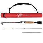 RIGGED & READY TRAVEL FISHING Fish Rig Tele Super-Light. Compact Spin-Bait Super-Light Telescopic 180 & 160cm Rod Lengths + 2 Tips. Cast Weights 0-15, 10-30g…