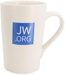 TONOS JW.org Mug Elegant Ceramic Mug -Great Present for Jehovah‘s Witnesses White Mug with JW.ORG Logo- 12 Ounce