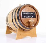 Thousand Oaks Barrel B_5L_Black 5 Liter Barrel with Black Steel Hoops