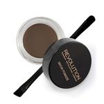 Makeup Revolution, Brow Pomade, Dark Brown, 2.5g